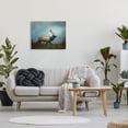 thumbnail image 2 of Stupell Industries Serene Elk in Nighttime Clearing Wildlife Photography Photograph Gallery Wrapped Canvas Print Wall Art, Design by Carrie Ann Grippo-Pike, 2 of 7