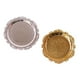 thumbnail image 3 of 2 PCS Acero inoxidable Alimentos Servir bandejas Alimentos Placas de Postre Fruta Placas, 3 of 7