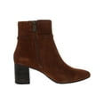 thumbnail image 2 of Aqua College Womens Tatum Leather Pointed Toe Booties, 2 of 3