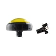 thumbnail image 2 of Moyic Máquina de ventilación para videojuegos redonda con botón pulsador que funciona con monedas de 100mm, dispositivo de respuesta, Videojuegos y accesorios Amarillo Tipo 3, 2 of 6