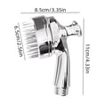 thumbnail image 3 of Pet Shower Head and Sprayer for Dogs and Cats with Massage Brush, High Pressure Gentle Water Flow, One-Handed Shut Off, Non Slip Handle for Easy At Home Pet Bathing, 3 of 7