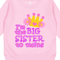 thumbnail image 3 of Inktastic I'm the Big Sister to Twins. Toddler Sweatshirt, 3 of 4