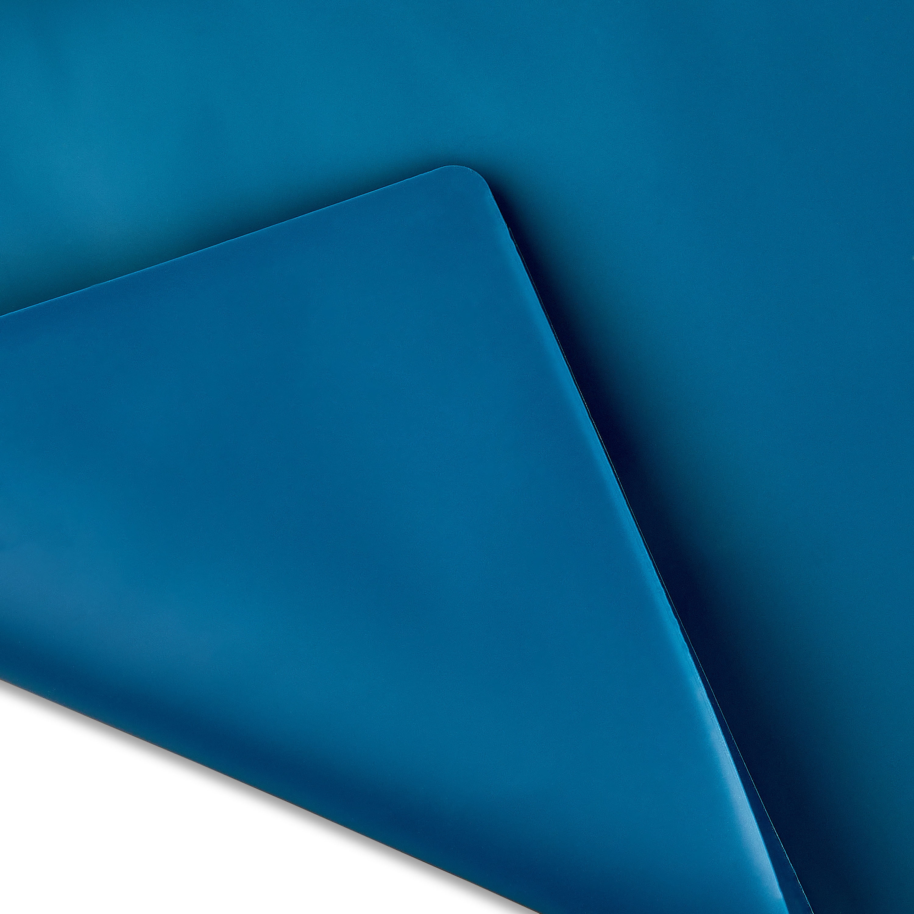 Vibrant Life Silicone Feeding Mat for Pets, Blue, 23.4 in x 15.75 in