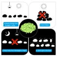 thumbnail image 6 of Uxcell 3000Pack Glow Rocks 3-5mm Glow Pebbles Decoration in the Dark Luminous Stones Decor DIY Decorative Light Green, 6 of 7