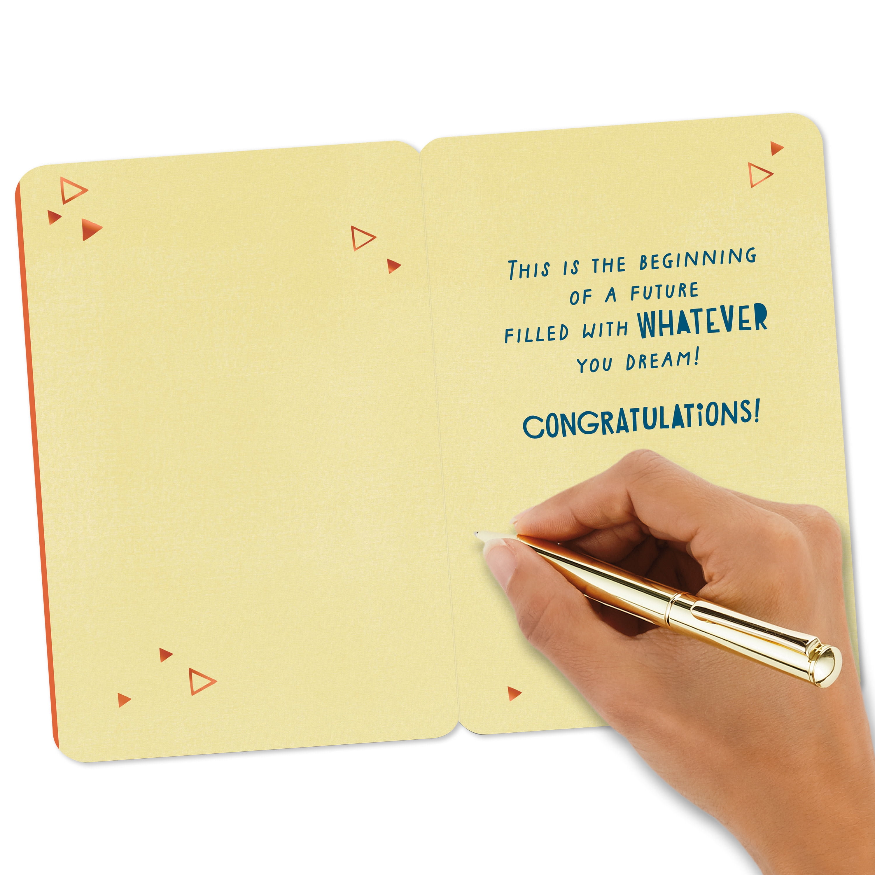 Hallmark Just Because Congratulations Card (Let the Adventure Begin)