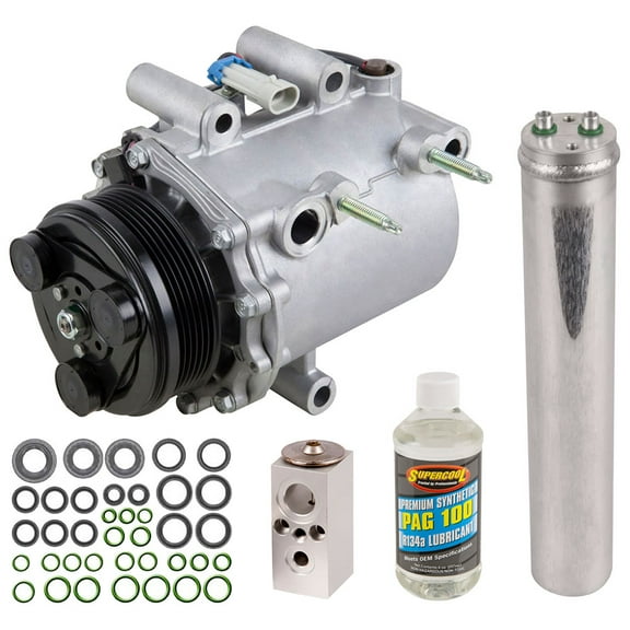 For Buick Rendezvous 2007 OEM AC Compressor w/ A/C Repair Kit - BuyAutoParts