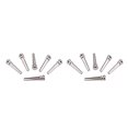 thumbnail image 2 of Eigraketly 6 Pieces Guitar Bridge Universal Solid Replacement Pin Part Component Silver Color Music Instrument String Guitars Nuts Como se muestra 2piezas Eigraketly CBP470833, 2 of 6