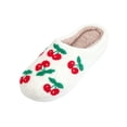 thumbnail image 2 of KEVCHE Fruit Series Fuzzy Slippers for Women Men, Foam Soft Non-Slip House Shoes for Bedroom and Indoor Use, Cute Plush Home Slippers with Comfortable Cushioned Sole, Warm Casual Footwear, 2 of 4
