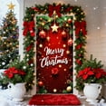 thumbnail image 4 of Christmas Home Decor Christmas Door Curtain 35 X 72 Inch Festive Design For Door Wall Party Christmas Decorations For Home Christmas Door Decor, 4 of 6