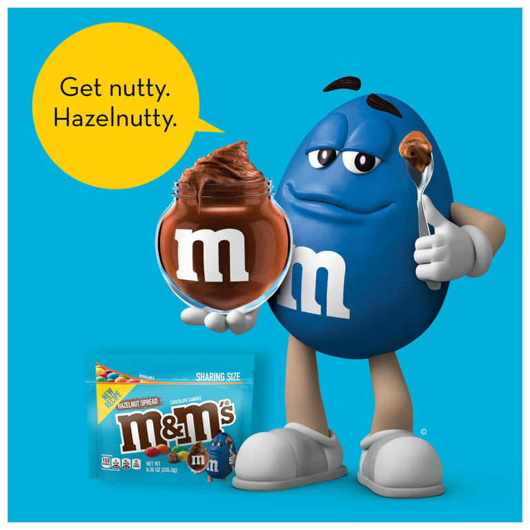 M&M'S USA - Hazelnut Spread M&M'S, smooth and cool like Blue.