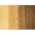 thumbnail image 1 of Ahgly Company Indoor Rectangle Abstract Brown Modern Area Rugs, 4' x 6', 1 of 4