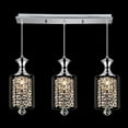 thumbnail image 1 of SHZICMY Modern Crystal Chandelier Ceiling Lights Pendant Lamp LED Lighting 3 Lights for Restaurants, bedrooms, Exhibition Halls (B Shape), 1 of 14