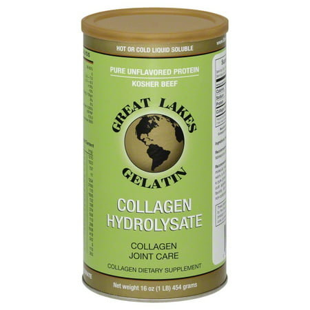 Great Lakes Gelatin Great Lakes Gelatin Collagen Hydrolysate, 16 (Best Collagen Hydrolysate Powder)