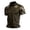 Army Green2, variant on Mens Patriotic USA 250th Anniversary Short Sleeve Polo Shirts, American Flag Embroidery Vintage US Flag Print Casual Tops for Independence Day(Red,XL)