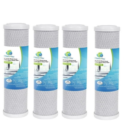 CFS Omnipure OMB934XF Compatible Carbon Block Filter Cartridges 4 Pack