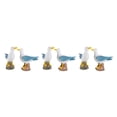 thumbnail image 1 of Matsuzay 2Pieces Seagull Stand Stump Statue Sea Decoration Figurine Bird for Yard Type1 NO1, 1 of 1