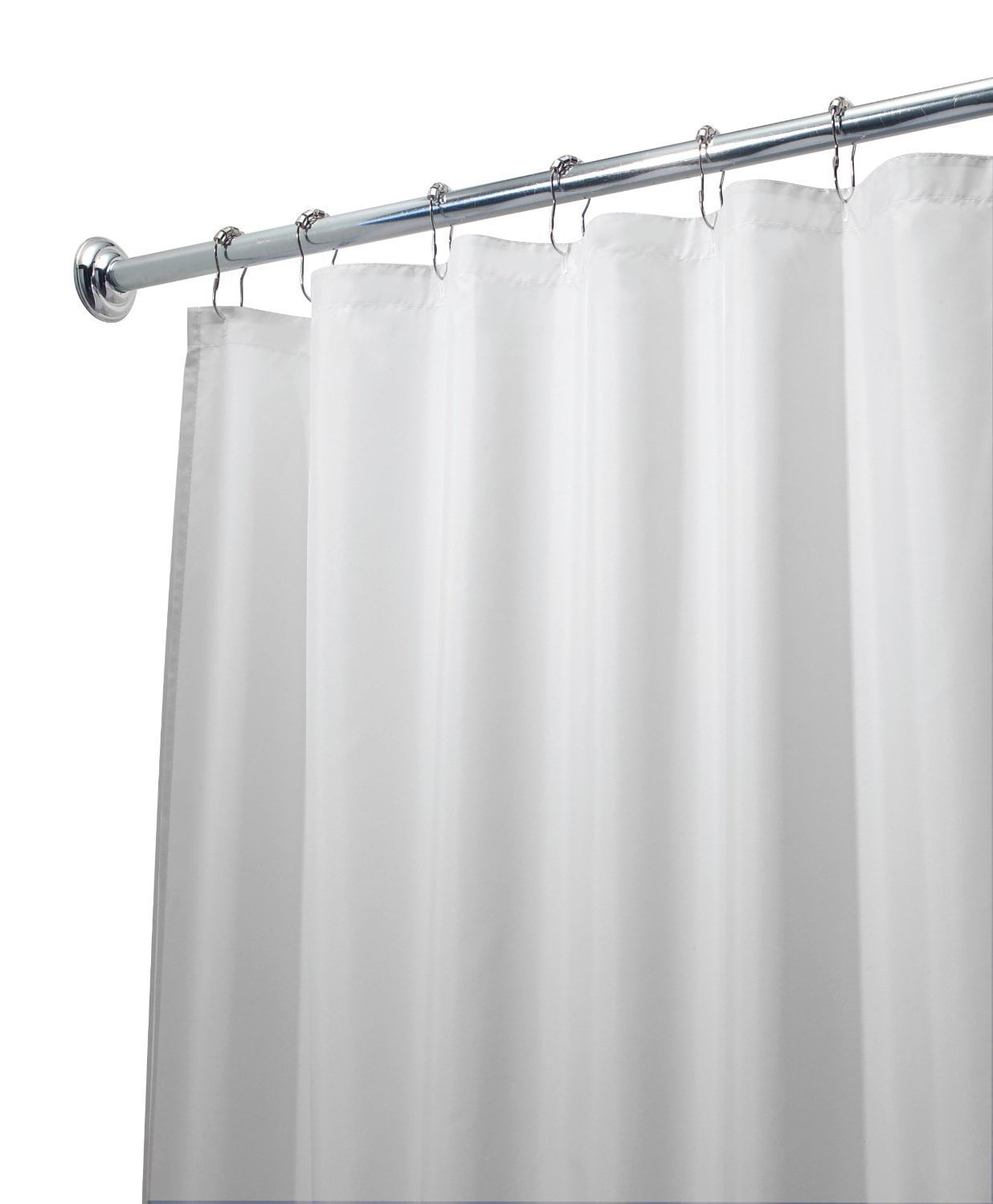 HEAVY DUTY MILDEW FREE VINYL WATERPROOF SHOWER CURTAIN LINER WITH MAGNETS NEW