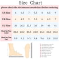 thumbnail image 5 of BLISSFUL STEP Women's Embroidered Wedge Platform Peep-toe Slip Sandals Black 6, 5 of 5