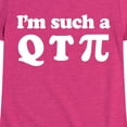 thumbnail image 3 of Instant Message - I'm Such A Q T Pi - Toddler And Youth Girls Short Sleeve Graphic T-Shirt, 3 of 6