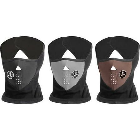 Unisex Lightweight Multipurpose Face Mask, 3 Pack