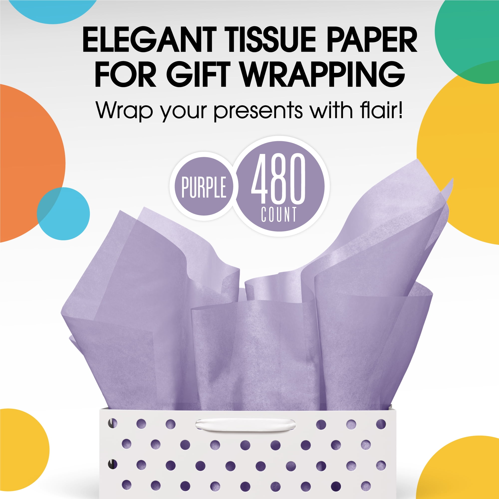 Lavender Tissue Paper for Elegant Gift Wrapping