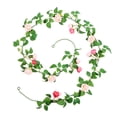 thumbnail image 4 of Guirnalda de rosas artificiales, flores de enredadera realistas, suministros de bricolaje, decoración de bodas, 4 of 9