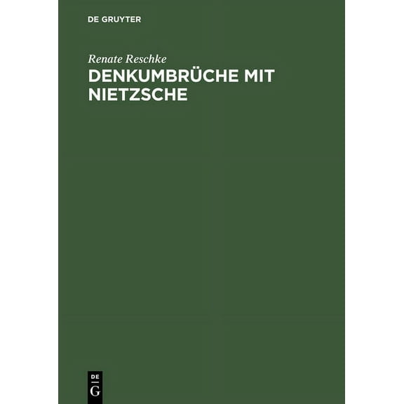 Denkumbrüche mit Nietzsche, (Hardcover)