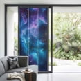 thumbnail image 4 of Starry Sky Window Privacy Film, Modern Rustic Blue Purple Ombre Star Night Static Cling UV Sun Blocking Tint Film Heat Control Windows Films for Bedroom Bathroom, Window Stickers 35.4"x78.7", 4 of 8