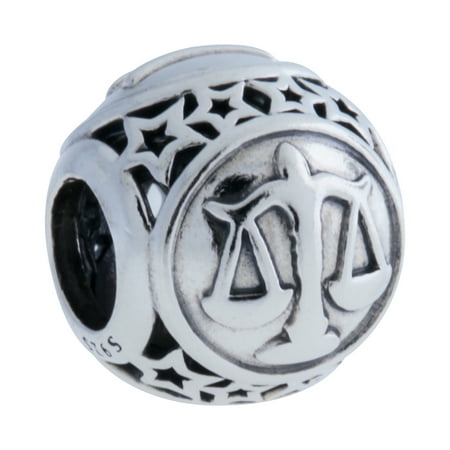 - Authentic PANDORA 791942 Libra Star SIgn Charm