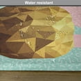 thumbnail image 6 of Ambesonne Indie Place Mats Set of 4, Poly Pineapple Summer, Standard Size, Mint Green Pale Brown, 6 of 6