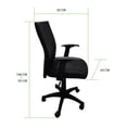 thumbnail image 3 of SILLA PARA OFICINA DE TELA PACKLIFE, 3 of 4