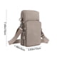 thumbnail image 5 of Mochila bandolera con correa ZJT250128301 | Bandolera ajustable de poliéster | Bolso bandolera pequeño multiusos para senderismo, viajes, actividades al aire libre, uso informal | Azul, verde, c, 5 of 5