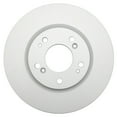 thumbnail image 4 of TRQ Front G-Coated Brake Rotor LH RH Pair for Chrysler Dodge Jeep Mitsubishi, 4 of 4