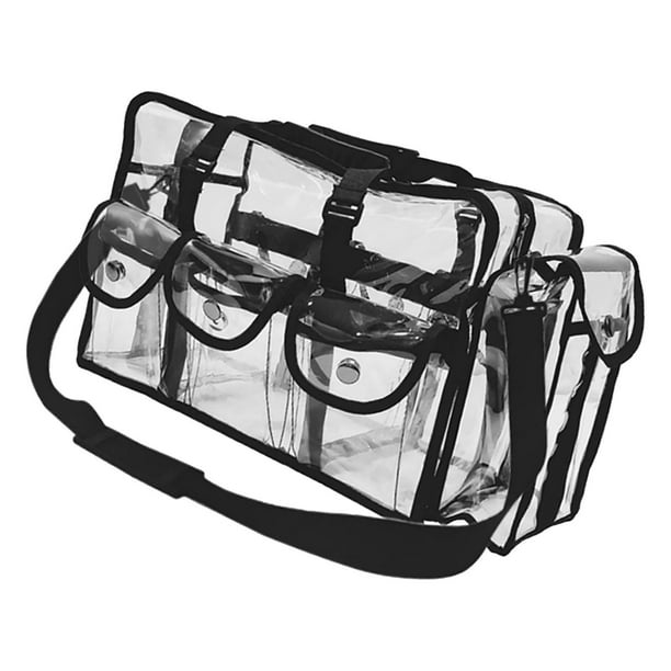 Bolsa de cosméticos multiusos para artículos de aseo personal, herramientas para el cabello y set de cuidado personal.