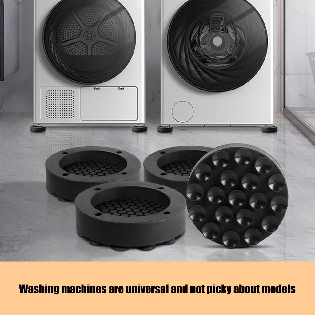 Pack of 8 Shock Absorbent Feet Perfect for Washing Machine and Fridge Stability