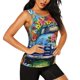 thumbnail image 2 of Fotbe Floral Truck Welcome Blusas Sin Mangas para Mujer – Estilo Casual, Corte Suelto, Slim-Fit, Cuello Redondo Deportivo, Tops de Verano para Gimnasio y Yoga-Small, 2 of 7