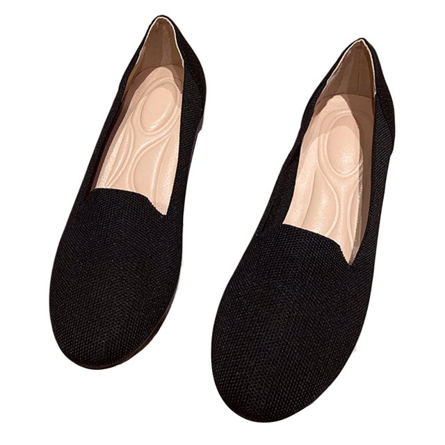 Zapatos Conducción Casuales para Tejido Cómodo Plano Mujeres