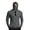 Dark Gray, variant on Men's UPF 50+ Sun Protection Jacket, Lightweight Hooded Windbreaker with Zip Pockets, Breathable Outdoor Performance Gear for Fishing, Hiking, Running
