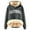 Grey, variant on WEAIXIMIUNG Oversized Sweatshirt Dress Size Zip Women's Winter E Velvet Padded Warm Cardigan Sherbet Hooded Sweatshirt Jacket
