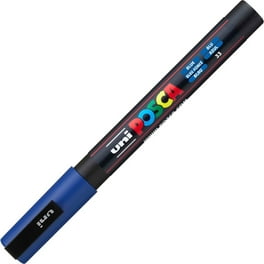 uni Posca PC-5M Paint Markers - Medium Marker Point - Blue Water Based, Pigment-based Ink - 6 / Pack uni Posca PC-5M Paint Markers - Medium Marker Point - Blue Water Based, Pigment-based Ink - 6 / Pack