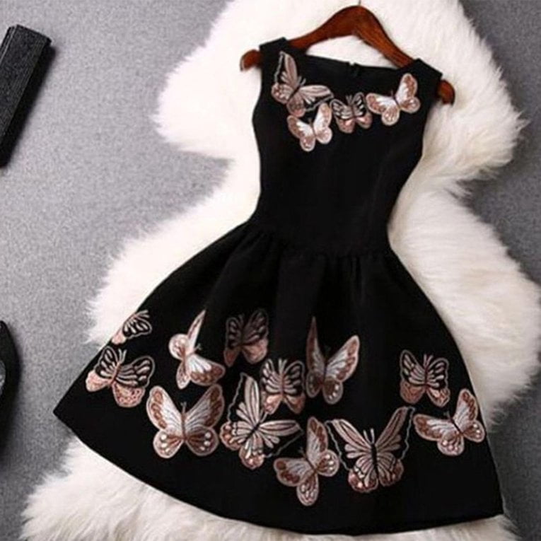 butterfly swing dress
