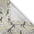 thumbnail image 6 of Ambesonne Leaves Grommet Curtain, Flourishing Branches, 50" x 63", Cadet Blue Coconut Cream, 6 of 6