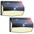 thumbnail image 1 of JSXing Luces Solares,318 LED Lampara Solar Exterior Sensor de Movimientocon 3 Modos, 270&deg; de Iluminaci&oacute;n de Gran Angular, IP67 A Prueba de Agua,Solar Luz para Jard&iacute;n Casa, 1 of 7