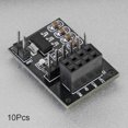 thumbnail image 2 of 10 Uds. Placa adaptadora de enchufe de módulo adaptador inalámbrico de 3,3 V para NRF24L01 de 8 pines Likrtyny Accesorios electrónicos, 2 of 9