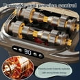 thumbnail image 4 of 16-Drive 8-Head Massage Gun Set, 24 Head Deep Tissue Percussion Massager, 9 Levels & 9 Modes Hand-Held Quiet Muscle Massage for Back, Shoulders, Legs, Foot - Full Body Muscle Pain Relief,Gray, 4 of 8