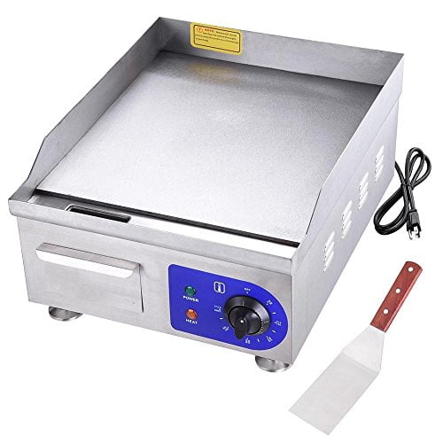 Ghp 1500w Stainless Steel 15 X14 2 Cooking Plate Countertop