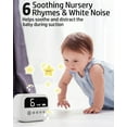 thumbnail image 5 of Baby Nasal Aspirator, 9-Level Hospital Grade Suction, Rechargeable, Night Light & Nursery Rhyme,White, 5 of 9