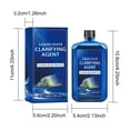 thumbnail image 4 of Ohmyroo 200ml Fast-Acting Aquarium Water Clarifier 2-Pack Fish Tank Cleaner Clears Cloudy Pool Turbidity, 4 of 8