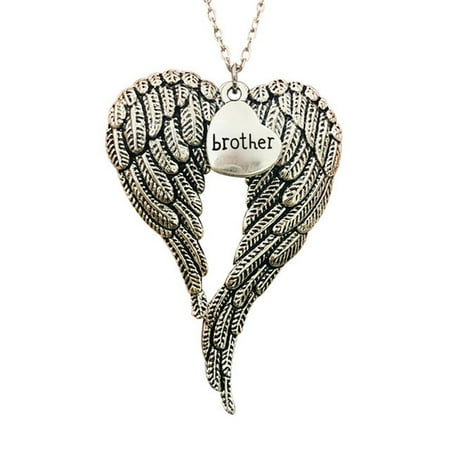 

loopsun Angel Arm Heart Shaped Mom Dad Family Member Christmas Pendant Christmas Gift