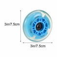 thumbnail image 3 of 72Mm Silent Glowing Inline Skate Wheels Led - 4-Pack For Smooth & Speedy Skating, 3 of 5